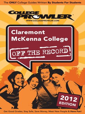 cover image of Claremont McKenna College 2012